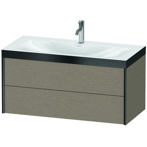 Xviu C-Bonded Wall-Mounted Vanity Oak Cashmere, Duravit, Mfr#: XV4616OB211P